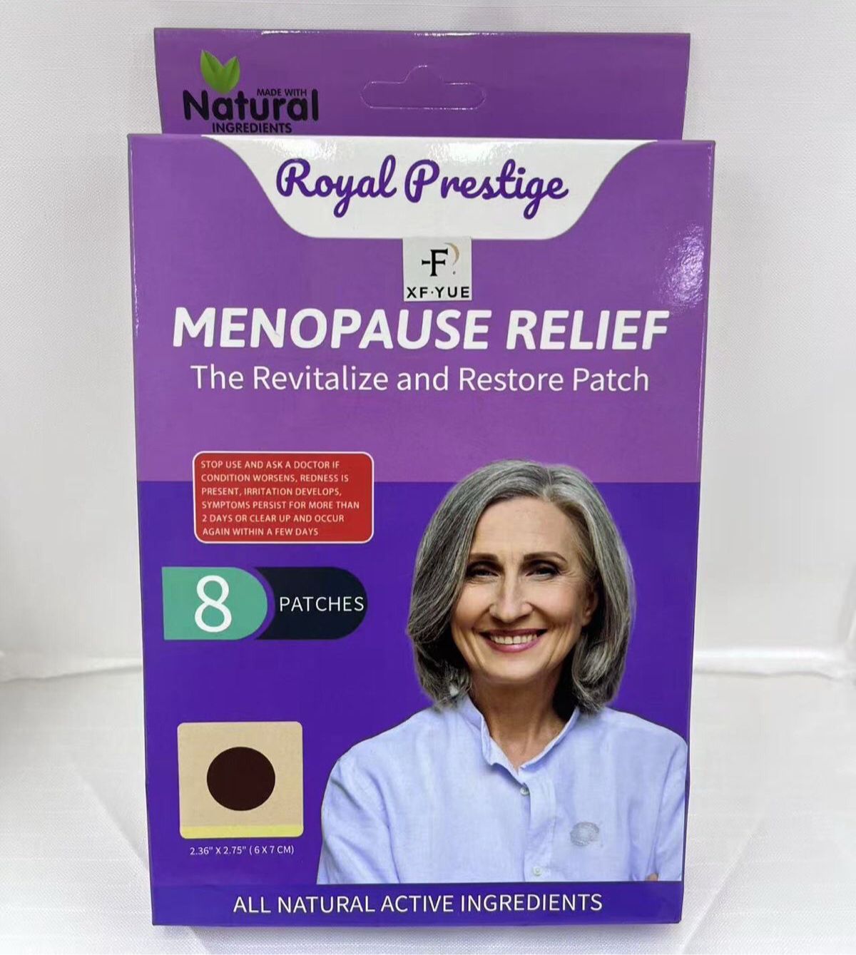 8 Menopause Relief Patches