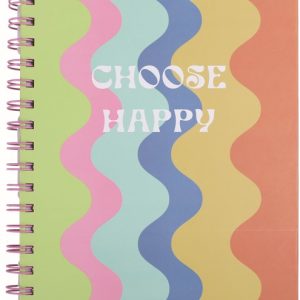 Notebook 166x215 H/C 70pg S/Spiral PP Ruler