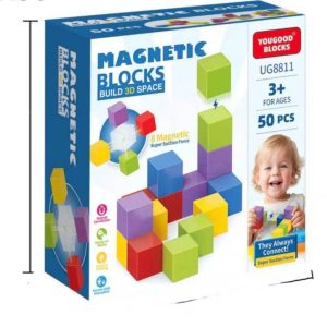 50pc Magnetic Blocks