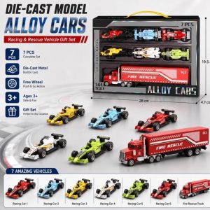 Race Car and Truck Set