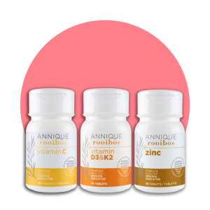 Vitamin C + Vitamin D3 & K2 + Zinc 30 tablets