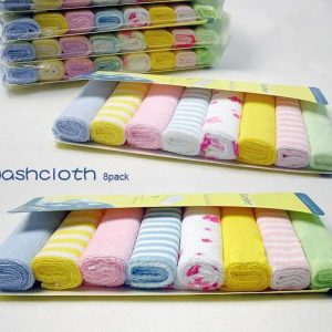 Baby Washcloth - 8 Pack