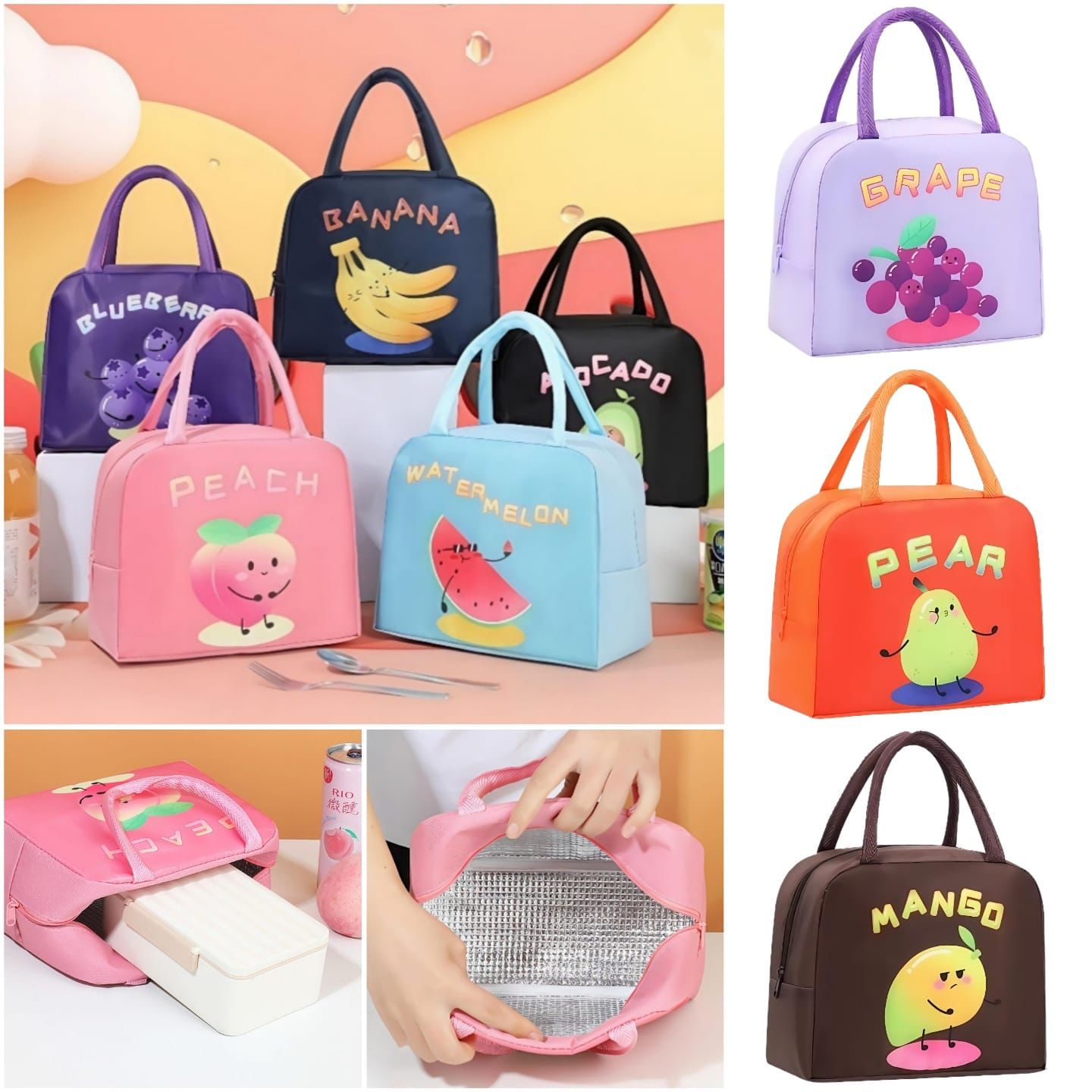 Fruit Lunch Bag