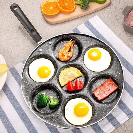 7 Hole Non Stick Breakfast Pan 5
