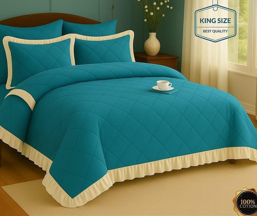 Ruffle Bedding 5-Piece Comforter 2
