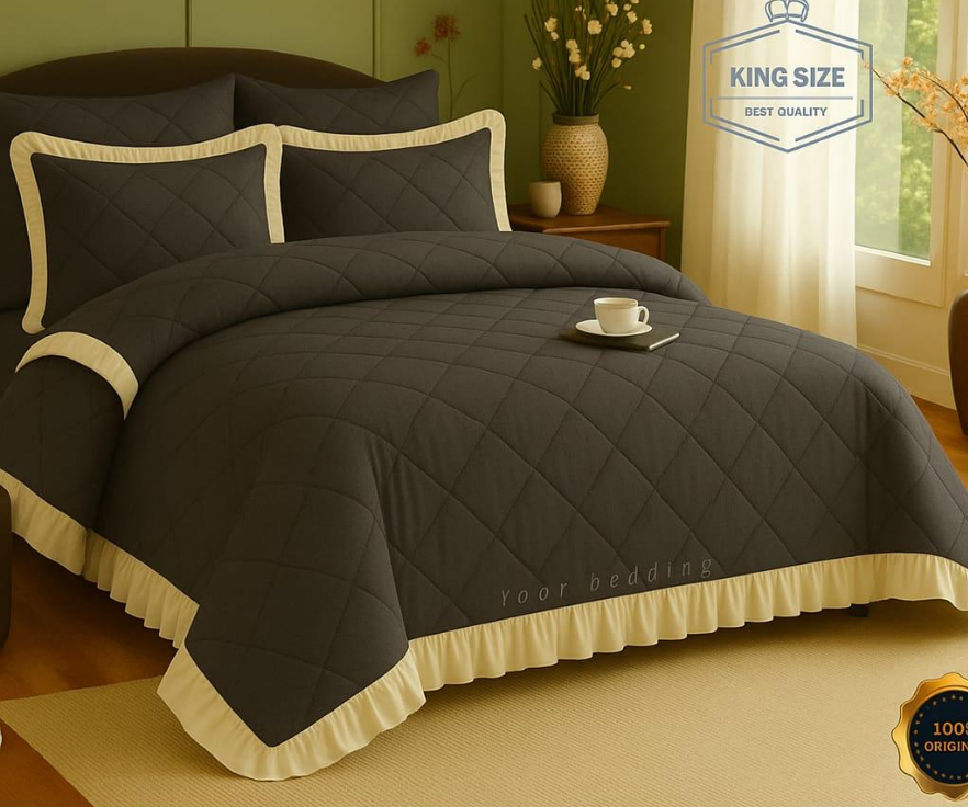 Ruffle Bedding 5-Piece Comforter 3