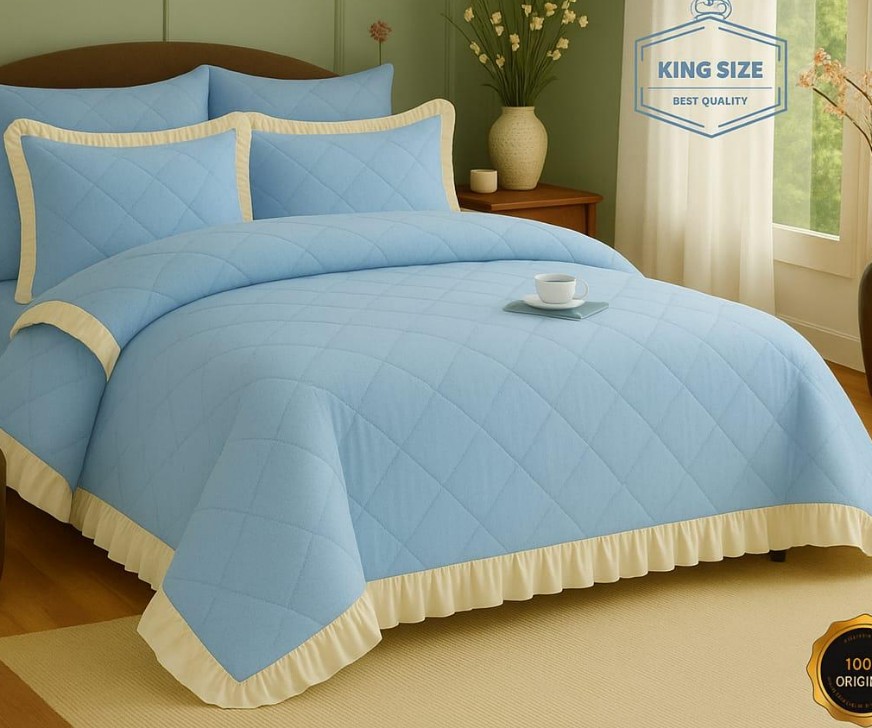 Ruffle Bedding 5-Piece Comforter 6
