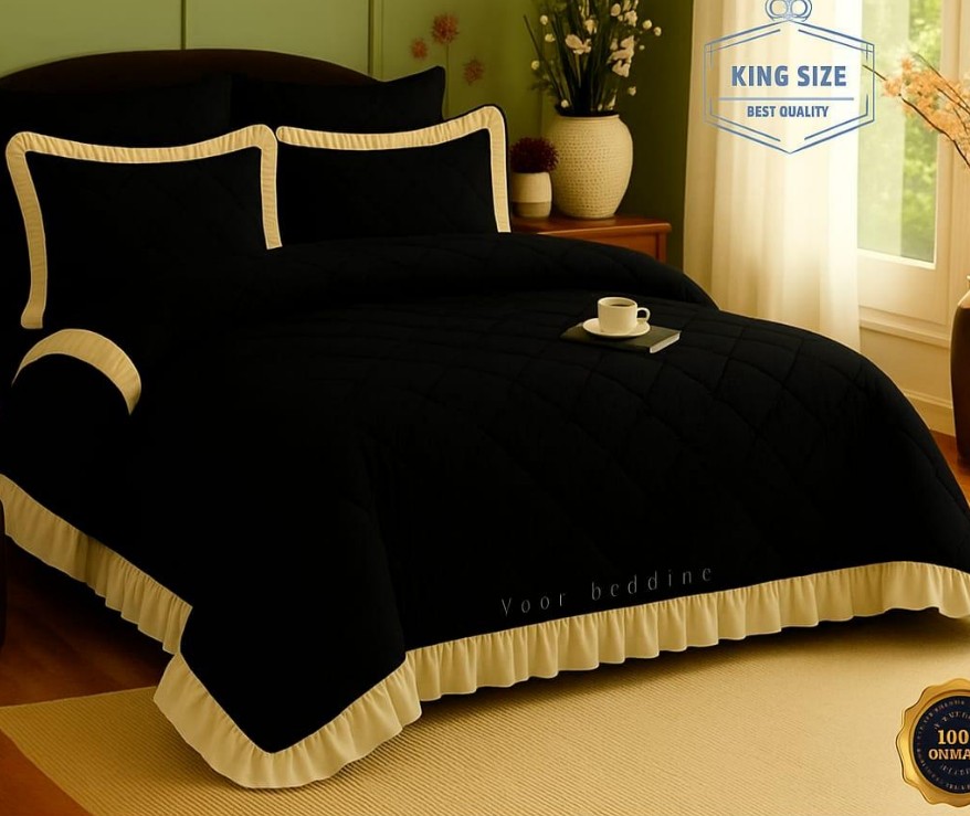 Ruffle Bedding 5-Piece Comforter 7