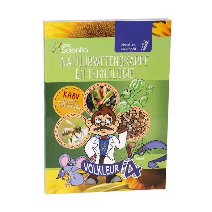 978-1-928364-66-5 - Graad 4 Hand- en Werkboek Boek 1 Natuurwetenskappe en Tegnologie VOLKLEUR