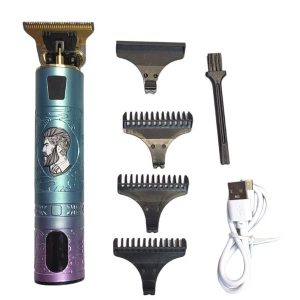 Rechargeable Hair Trimmer with Digital Display