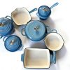 11Pcs Cast Iron Pots