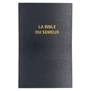 French Black Baladek Hardcover Bible (New)