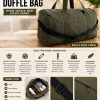 Canvas Duffle Bag