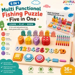 Multi-Functional Fishing Puzzle