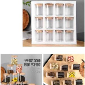 12Pc Spice Canister