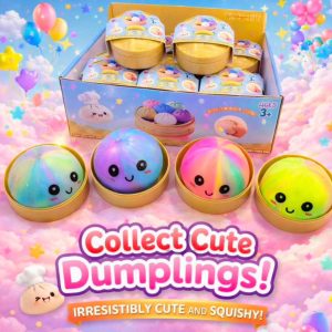 Pastel Mix Dumplings