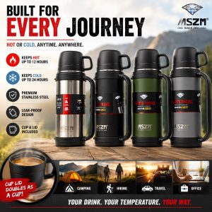 1.2L Travel Flask