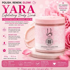 350ml Yara Face & Body Scrub
