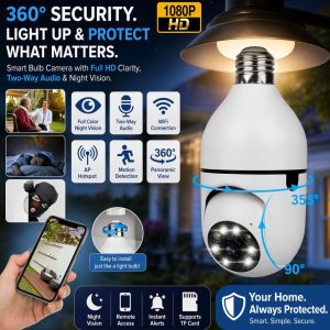 360 Smart Bulb Camera