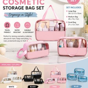 Cosmetic Storage Bag Set