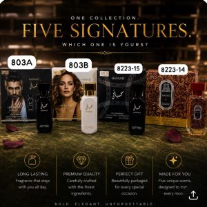 Perfume Gift Sets 2x 50ml (Five Signatures)