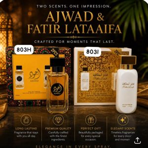 Perfume Gift Sets 2x 50ml (Ajwad & Fatir Lataaifa )