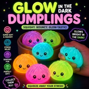 Glow In The Dark Squishy Dumpling