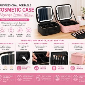 Portable Cosmetic Case