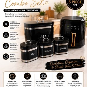 8L Airfryer and Breadbin Combo
