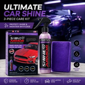 SHINE ARMOR Ceramic Coating Fortify Quick Coat Vehicle Washing Liquid (236 ml)