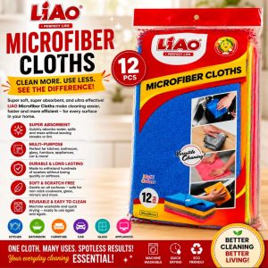 12PC Microfiber Cloths