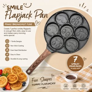 Smile Flapjack Pan