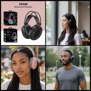 PG580 Bluetooth Headphones