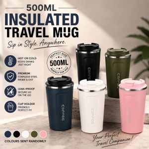 500ml Insulated Travel Mug