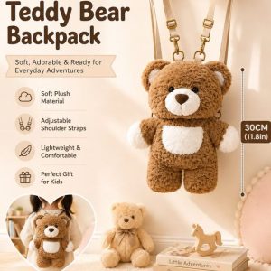 Cute Teddy Backpack