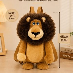 Lion Plush Backpack