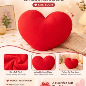 50cm Heart Pillow