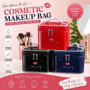 Glossy Cosmetic Makeup Bag
