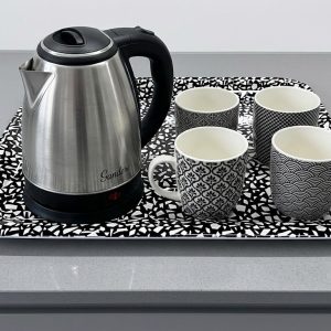 Kettle-Mugs-Tray Combo