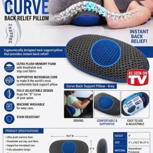 Comfy Curved Back Relief Pillow