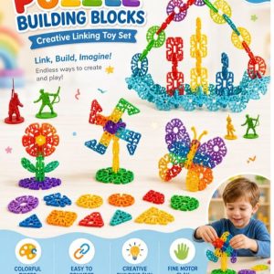 Snowflake Interlocking Blocks