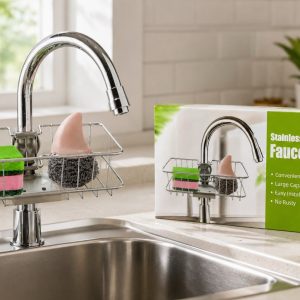 Stainless Steel Faucet Shelf