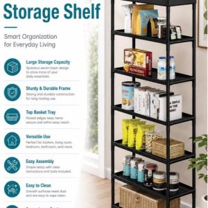 7 Tier Storage Shelf