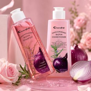 200ml Onion and Rosemary Biotin Shampoo and Conditioner