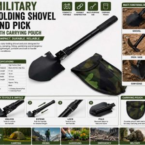 Folding Shovel In Pouch