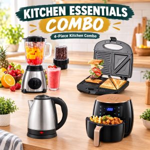 6l Airfryer/Kettle/Blender/Toaster Combo