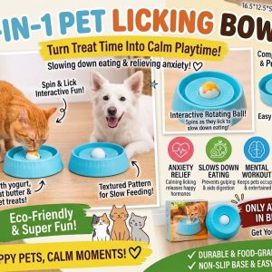 Pet Licking Bowl
