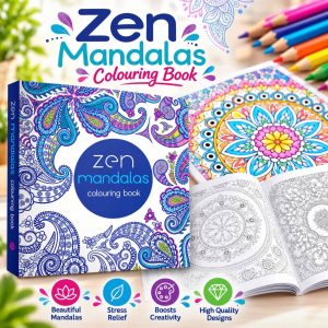 128pg Colouring Book
