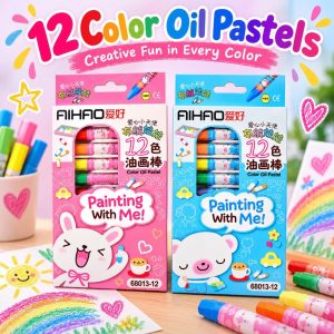 12pc Oil Pastels
